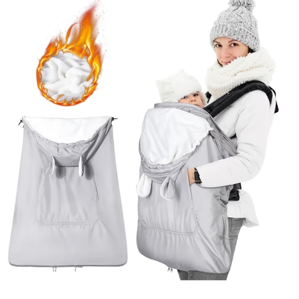 Light Gray Wearable Blanket